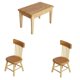 thumbnail image 1 of de 3 Modelos de Muebles de Comedor de de Simulación 1:12 para Decoración de Niños, 1 of 9