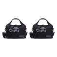 thumbnail image 4 of Jumpingount Bolso elegante para mujer de gran capacidad y multiusos bolso de hombro para mujer bolso de mensajero negro medianoche Medianoche negro 2Conjunto, 4 of 6