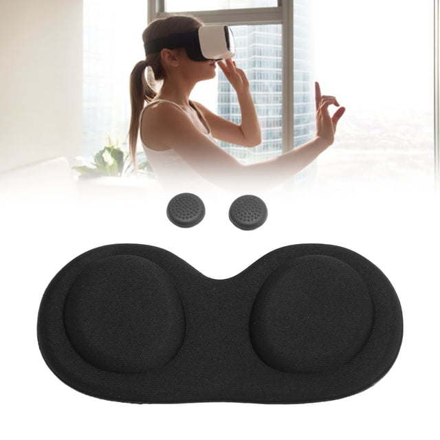VR Lens Dust Cover, Washable Scratch Proof VR Lens Protective Cover Shock Absorbing Thickened for VR Headset