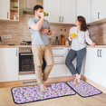 thumbnail image 2 of Floaty Balloons 2-Piece Kitchen Carpet Mat Set, Non-Slip Memory Foam, Soft for Kitchen and Living Room Use, 2 of 7