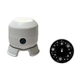 thumbnail image 2 of Rechargeable Rotating LED Projector Night Light, Christmas Snowflake Rotating Projection Lamp, Warm Decorative Projector Light for Bedroom Xmas Holiday Indoor Party Wall Ceiling Decor, 2 of 5