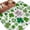 Purple, variant on St Patricks Day Area Rugs 8'x10', Washable Small Throw Rugs for Living Room Patio, Shamrock Grey Green Spring Modern Leaf Indoor Outdoor Rug Non-Slip Low Pile Carpet Runner Reversible Floor Mats