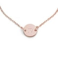 thumbnail image 3 of maskred Femmes Rétro Bracelet Chaîne Alphabet Bracelet Lettres Rondes Pendentif Bijoux Or Rose Lettre R 1Set, 3 of 6