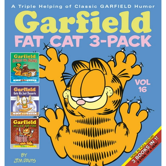 Pre-Owned Garfield Fat Cat 3-Pack #16 (Paperback 9780345525925) by Jim Davis