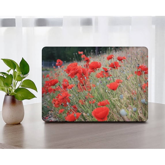 KSK KAISHEK Only for MacBook Pro 15 inchs Case 2016-2019 Release Model A1707/A1990, Plastic Hard Protective Shell Case Cover, Flower 1140