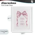 thumbnail image 4 of Stupell Industries Glam Feminine Pink Vibes Only White Framed Print Under Glass, 17 x 21, by Cindy Jacobs, 4 of 8