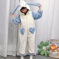 thumbnail image 4 of Sanrio Plush Cinnamoroll Girl Winter Franela Niños Mamelucos Mono para Bebés Ropa Infantil Pijamas Niña Niño Monos Regalos, 4 of 5