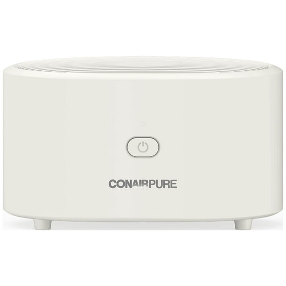 ConairPure Portable HEPA Air Purifier, 3 Fan Settings, Sand