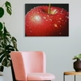 thumbnail image 3 of SUMAAFU Red Apple Wall Decor Canvas Art for Home and Kitchen 16x12in, 3 of 6