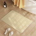 thumbnail image 4 of Lunxisen 3 Pcs Retro Striped Bathroom Rug Non Slip Absorbent Quick Drying Bath Mat for Home Decor Shower Floor, 4 of 8
