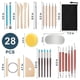 thumbnail image 4 of Clay Tools Kit,28 PCS Pottery Tools,Polymer Clay Tools, 4 of 5