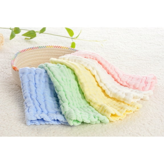 LEORX baby washcloth cotton Cotton Absorbent Baby Care 1Pack