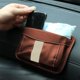 thumbnail image 4 of Bolsa de almacenamiento para coche con soporte para teléfono | Organizador de malla adhesiva para coche | Bolsa colgante con múltiples bolsillos y compartimento para guardar llaves, tarjetas y, 4 of 6