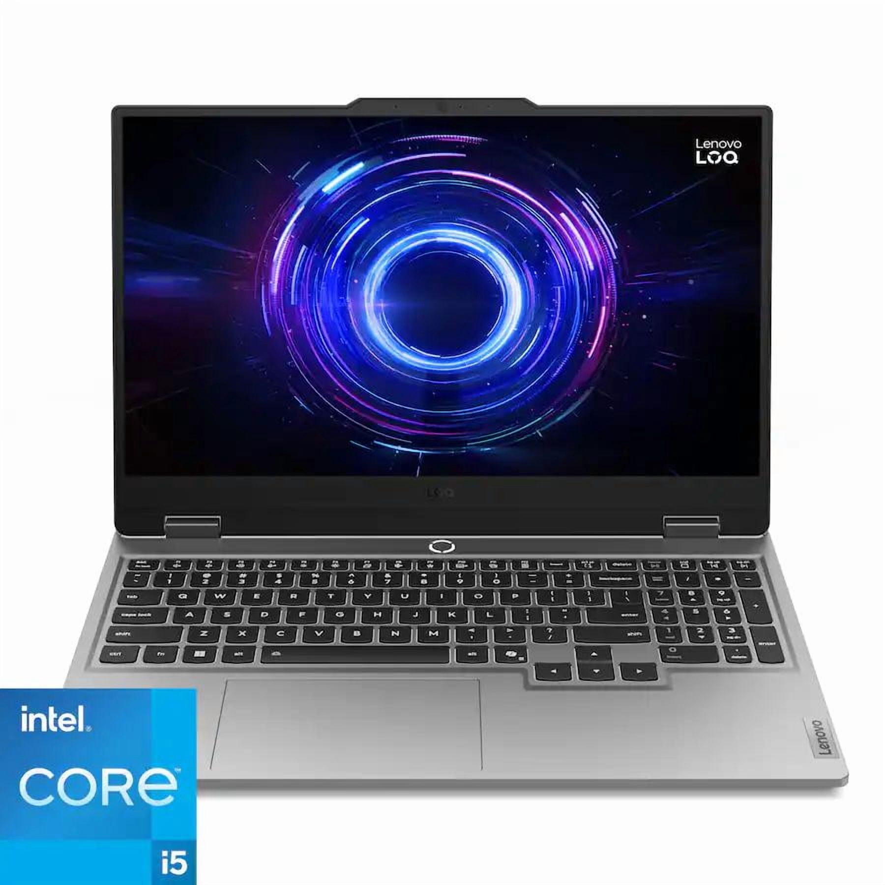 Lenovo - LOQ 15.6" Full HD Gaming Laptop - Intel Core i5-13450HX - 16GB Memory - NVIDIA GeForce RTX 5050 - 512GB SSD - Luna Grey