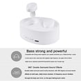 thumbnail image 3 of Wireless bluetooth headset and charging case,Mignova Ear Hanging Lightweight with Waterproof Sweatproof HD Stereo Sports Earphones for iPhone, iPad, Android Phones, Tablets (White), 3 of 8