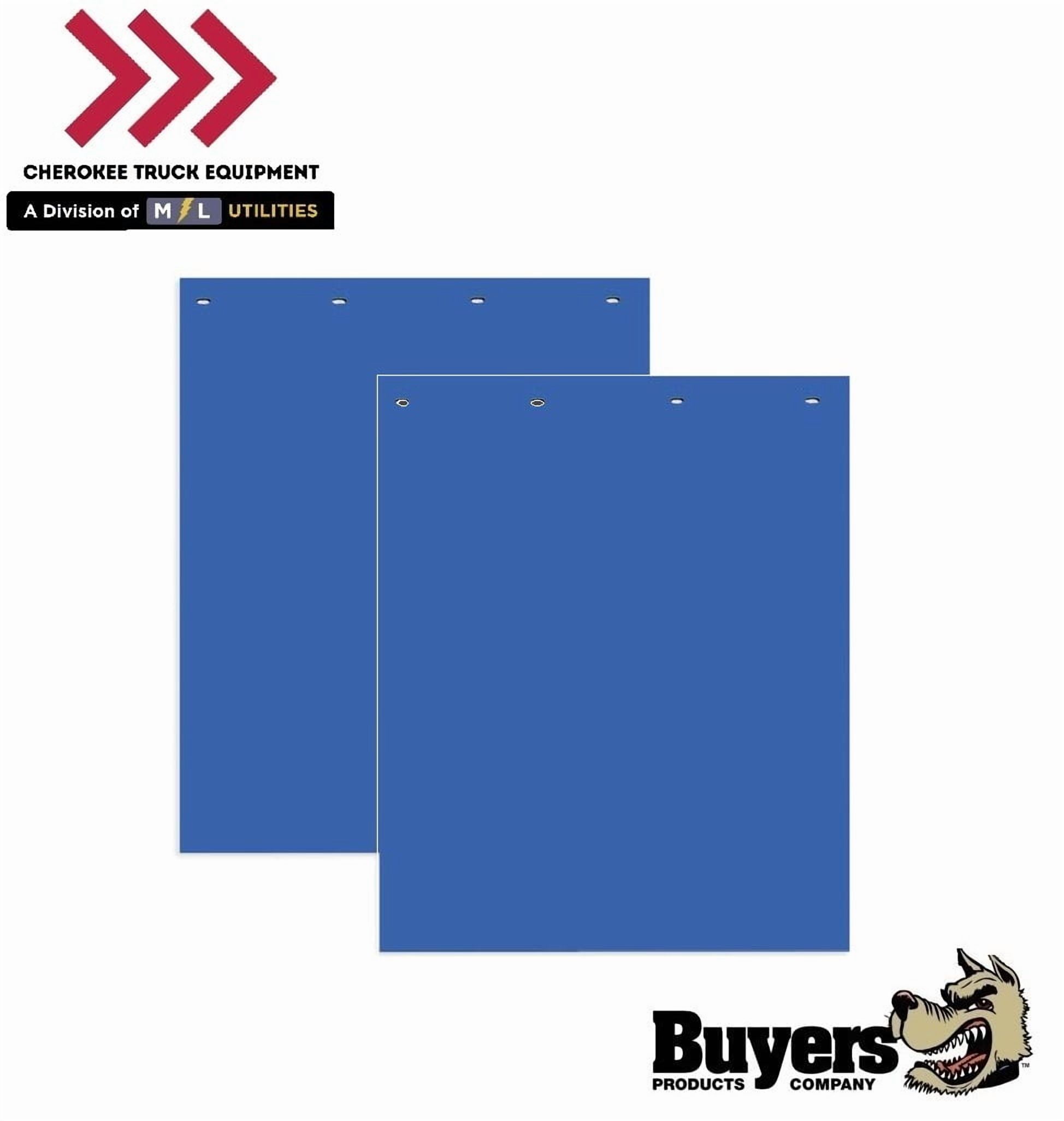Polymer Mud Flaps, 24" x 30" - BLUE