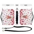 thumbnail image 5 of ZUXONGSY Valentine's Day Chihuahua Dog Rose Heart Print Pu Leather Bible Cover for Men Women Large Bible Carrier with Shoulder Strap Stylish Christian Tote Bag for Religious, -2XL, 5 of 7