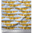 thumbnail image 1 of Soimoi Poly Crepe Fabric Crocodile Kids Print Fabric by Yard 42 Inch Wide, 1 of 3