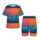 thumbnail image 1 of Balery Lighthouse and Whale Conjunto de Pijama Infantil de Manga Corta con Estampado – Ropa de Dormir de Algodón Suave-Small, 1 of 6