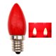 thumbnail image 1 of Bombilla de vela de diodo emisor de luz yeacher E12 1.5W Cubierta de Vidrio rojo, 1 of 6
