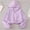 Purple, variant on OGLCCG Girls Lightweight Hoodies Jacket Kids Full Zip Long Sleeve Sun Protection Athletic Jackets with Pockets Outdoor Casual Outwear 5-14 Years