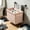 Pink, variant on Hanging Laundry Basket Fabric Hamper Foldable Clothes Organizer with Metal Hook Wall Mounted Storage Basket for Bathroom Dorm Laundry Room Dirty Clothes Towel Household Organization