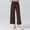 (Style 231)Coffee, variant on Womens Wide Leg Harem Pants High Waisted Flowy Boho Lounge Pants with Pockets Lightweight Drawstring Casual Summer Beach Vacation Pants