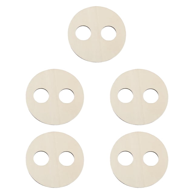 Abbracc 5 Pieces Candle Wick Stabilizer Wooden Wick Centering Tool for Candle Making B