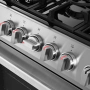 30 in. Nebula Collection 5.0 cu. ft. 5 burner Gas Range in Stainless Steel