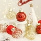 thumbnail image 3 of Advancent Adornos navideños vibrantes Bolas Decoraciones festivas Adornos de bolas navideñas brillantes Kits de decoración para fiestas Rosa, 3 of 6