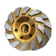 thumbnail image 2 of 100mm Steel Grinding Disc High Strength Industrial Metal Sanding Wheel for Marble Stone Concrete, 2 of 5