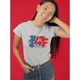 thumbnail image 2 of Day Of Independence Shaped T-Shirt Women -Image by Shutterstock, Female Medium, 2 of 4