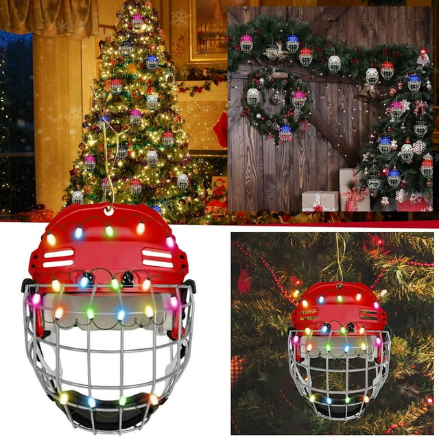 Christmas Tree Pendant Car Rearview Acrylic Pendant Baseball Souvenir Pendant Lamp Chain Replacement Window Glass Painting Set Pearl for Crafts Chandelier Ornament Hanger Garland for Fireplace Mantel