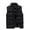 Black, variant on Men's Outerwear Puffer Vest Winter Casual Stand Collar Quilted Waistcoat Outdoor Warm Padded Ski Vest