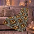 thumbnail image 6 of Harvest Baskets on Country Plaid, Rustic Farmhouse Style for Fall Lovers, Apple Flower Market and Thanksgiving Gift, Cozy Flannel Blanket for Living Room and Cabin, Home Decor, 6 of 9