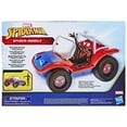 thumbnail image 3 of Spider-Man: Marvel Spider-Mobile Vehicle and Miles Morales Action Figure (6"), 3 of 11