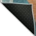 thumbnail image 3 of Addison Rugs Chantille Indoor/Outdoor Transitional Waves Teal Washable Rectangle Rug, 10' x 14', 3 of 6