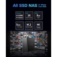 thumbnail image 2 of Almacenamiento NAS SSD TERRAMASTER F4 - Servidor NAS 4 bahías todo SSD N95, 2 of 9