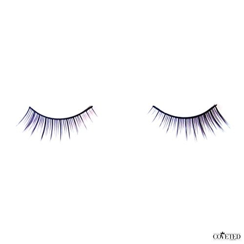 Coveted Cosmetics False Eyelashes Natural Feather Hand Made Human Hair Fake Falsies Lashes (10 Pair, Damsel)