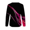 thumbnail image 4 of Durtebeua Casual Long Sleeve Drop Shoulder Pullover Tops Plus Size Sweatshirts for Women, 4 of 5
