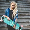 thumbnail image 4 of 31 Inch Longboard Skateboard Completed for Hybrid, Freestyle, Carving, Cruising, T-TOOL Included, 4 of 7