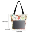 thumbnail image 3 of Bingfone Christmas And New Year Women Shoulder Tote Bags Casual Bag Ladies Shopping Handbag, 3 of 7