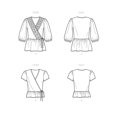 thumbnail image 3 of New Look Sewing Pattern 6720 Tops A (6-8-10-12-14-16-18), 3 of 7