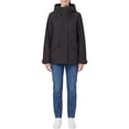 thumbnail image 5 of Rokka&Rolla Women's Stand Collar Trench Coat Windbreaker Jacket, 5 of 14