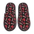 thumbnail image 1 of Fotbe Heart Pantuflas Peludas para Mujer con Estampado, Zapatillas de Peluche, Zapatos de Invierno para Casa, Uso Interior y Exterior-Large, 1 of 8