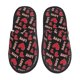 thumbnail image 1 of Fotbe Heart Pantuflas Peludas para Mujer con Estampado, Zapatillas de Peluche, Zapatos de Invierno para Casa, Uso Interior y Exterior-Large, 1 of 8