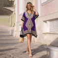 thumbnail image 5 of Kaftan Dress - Caftans for Women - Women's Caftans Available in One Size to Fit US 4,6,8 and 10 (123 Purple), 5 of 5