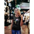thumbnail image 1 of Mama Unicorn Quote Shaped T-Shirt Women -Image by Shutterstock, Female Small, 1 of 4