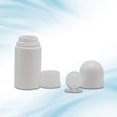 thumbnail image 3 of 4 Pcs Bouteilles Vides Rechargeables 50mL en Plastique Blanc Anti-Transpirant avec Rouleau à Billes, 3 of 6