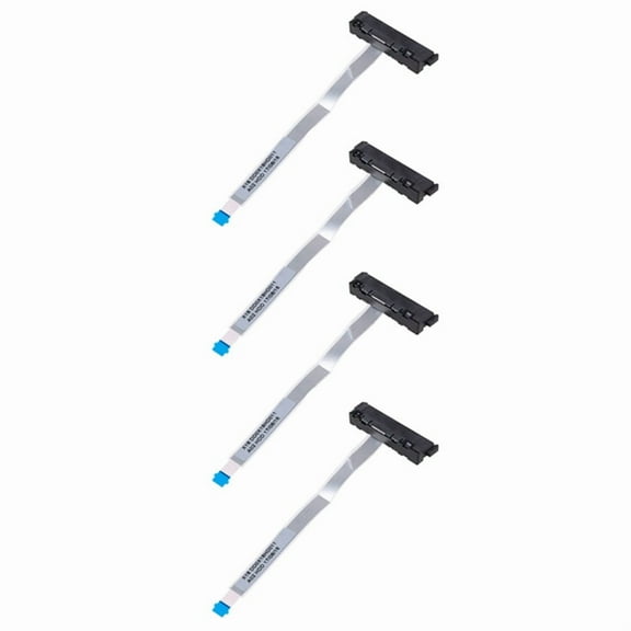 4X Laptop Hard Drive Cable Sata Hdd Ffc Cable Ssd Hard Drive Cable Connector for 15 Ab Pavilion